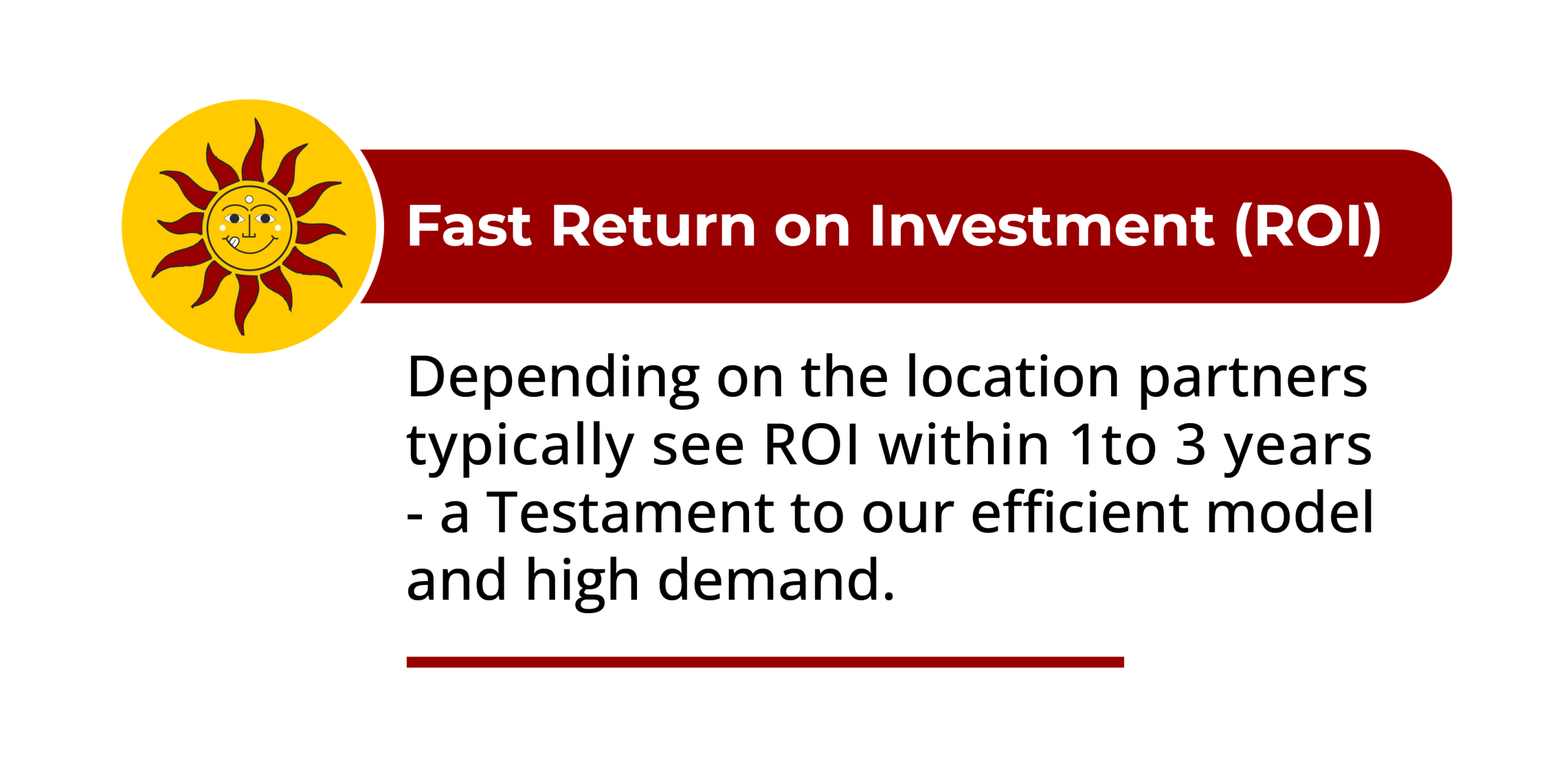 fast return on investment